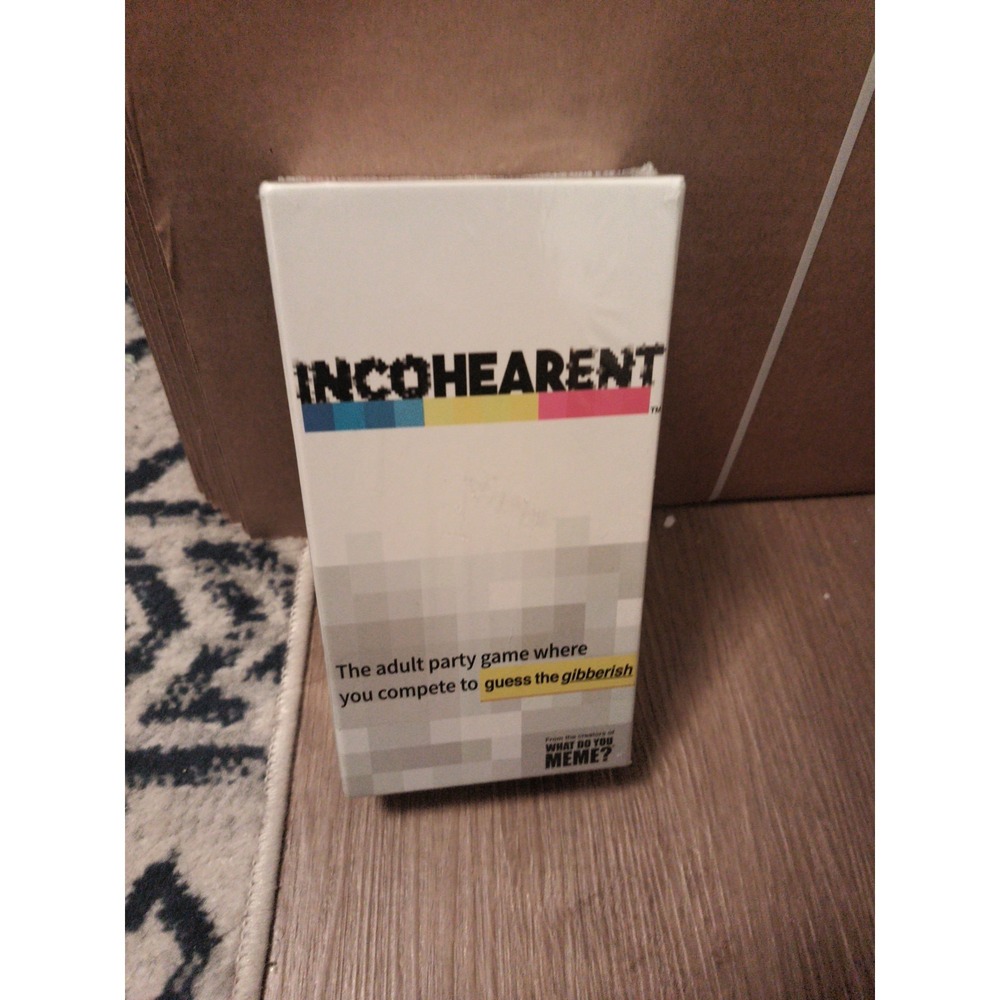 IncoHEARent Adult Party Card Game Complete Game NEW